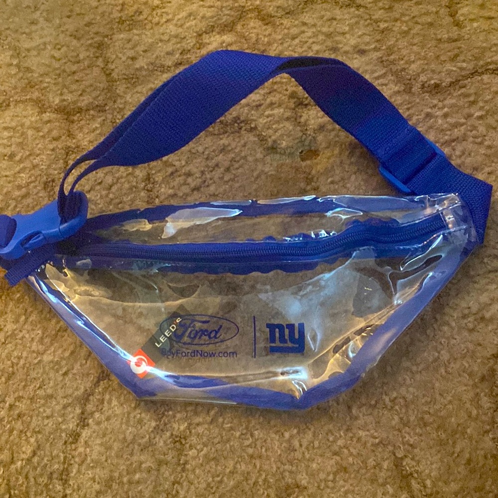 Clear NYG Fanny pack